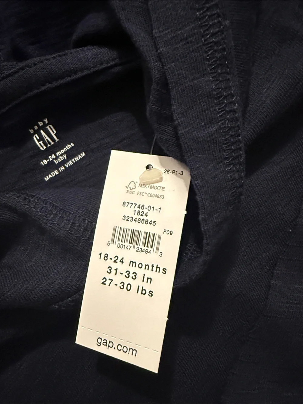 Hooded sweatshirt baby 18-24 months